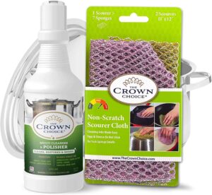 The Crown Choice HEAVY DUTY Stainless Steel Cleaner
